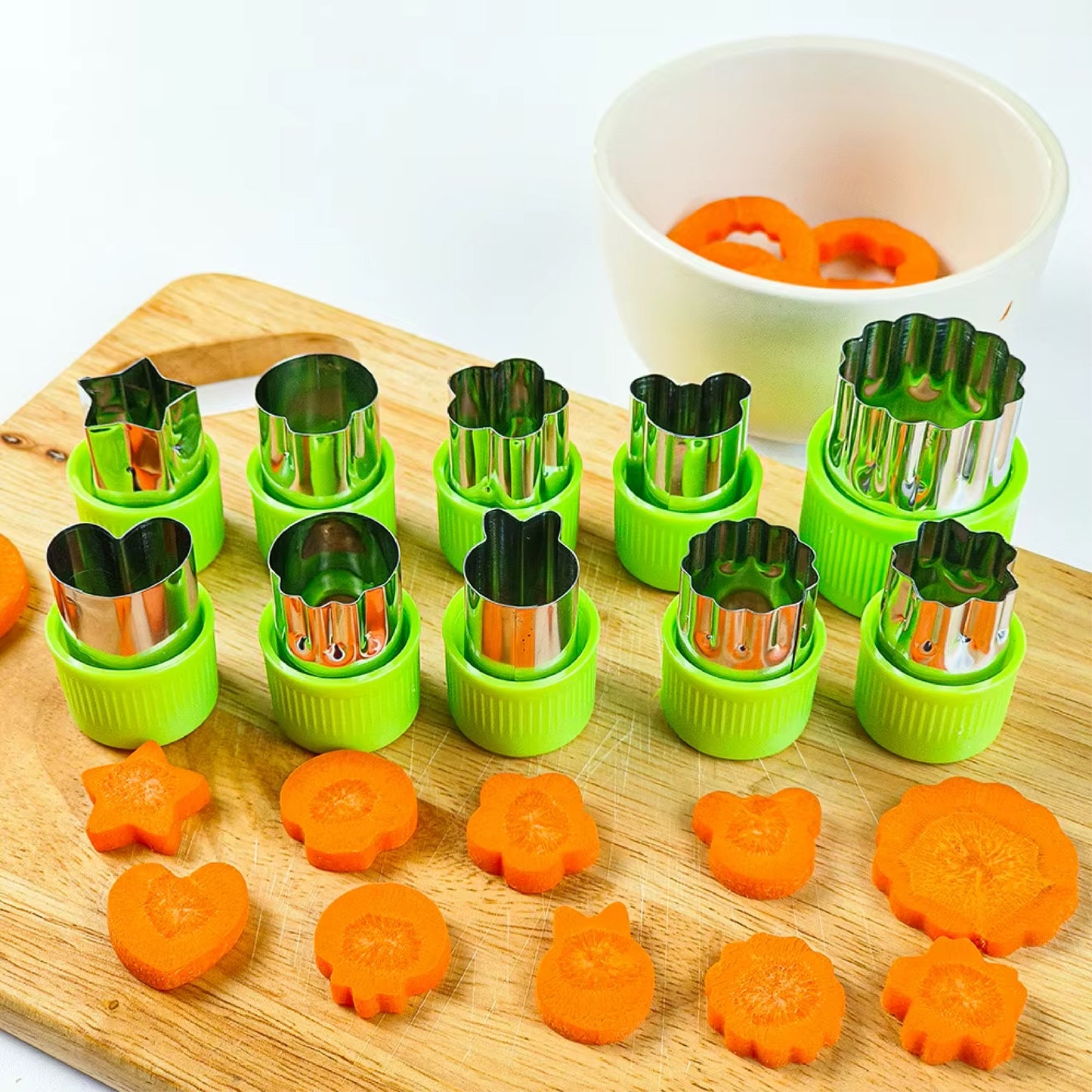 Coupe-Légumes - Ensemble de 10 emporte-pièces