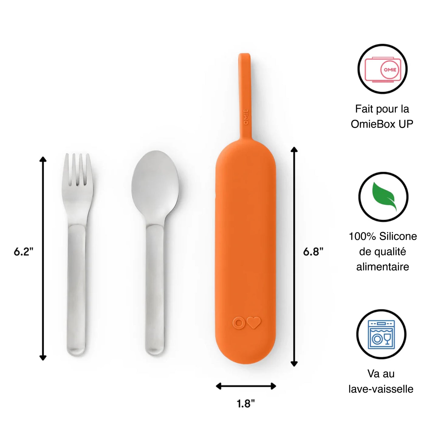 Omie UP Pod - Ustensiles pour OmieBox UP - Janny's Lunch