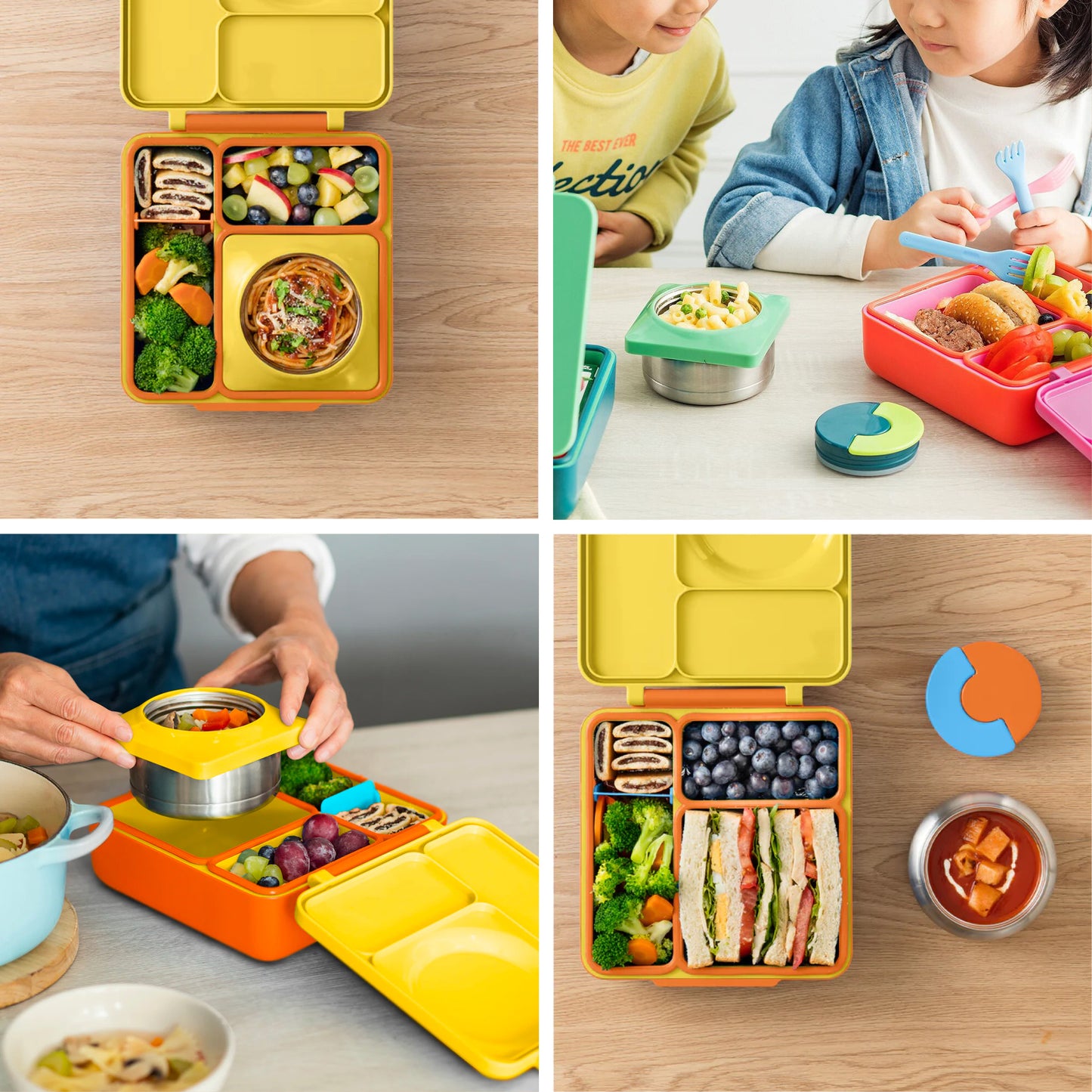 Boite bento OmieBox jaune - Janny's Lunch