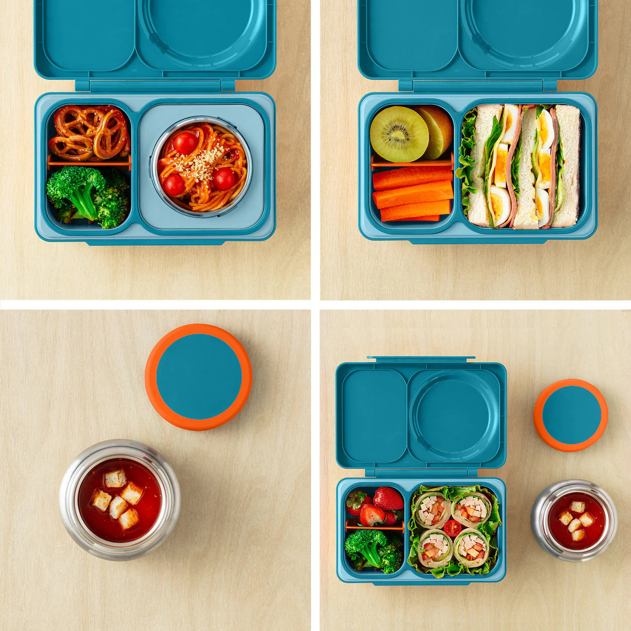 Boite bento OmieBox UP Vert - Janny's Lunch