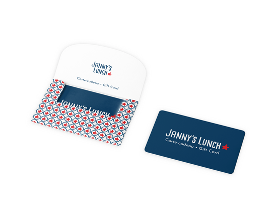 Carte cadeau Janny's Lunch