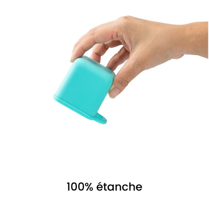 Contenants pour bento OmieDip turquoise et rose - Janny's Lunch