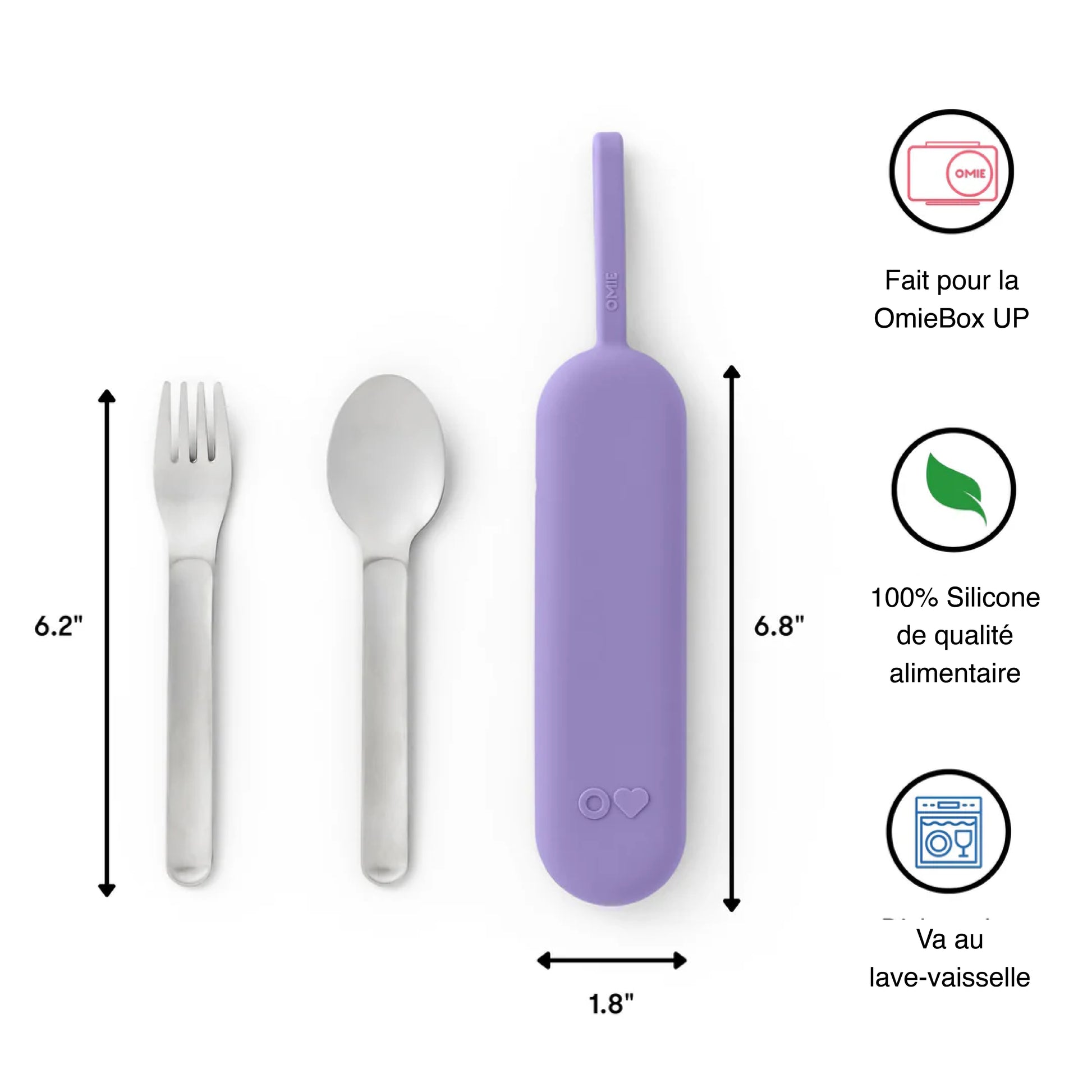 Omie UP Pod - Ustensiles pour OmieBox UP - Janny's Lunch