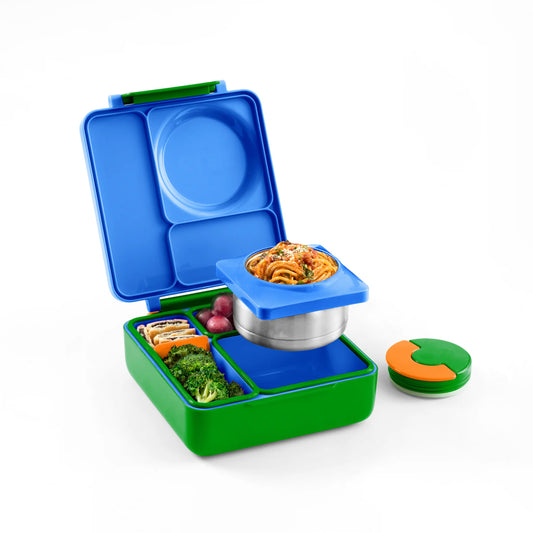 Boite bento OmieBox - Bleu monstre - Janny's Lunch