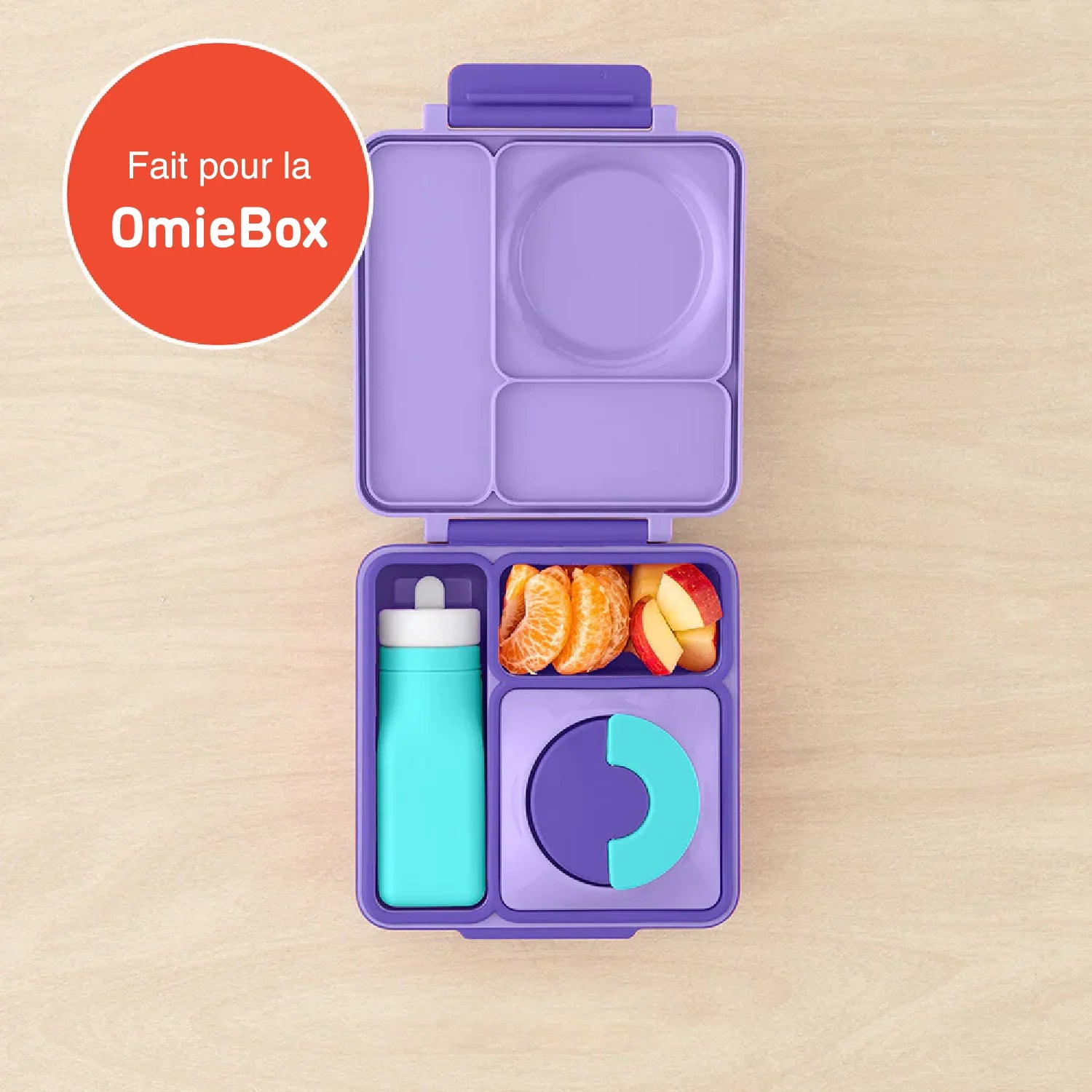 Bouteille OmieBottle turquoise - Janny's Lunch