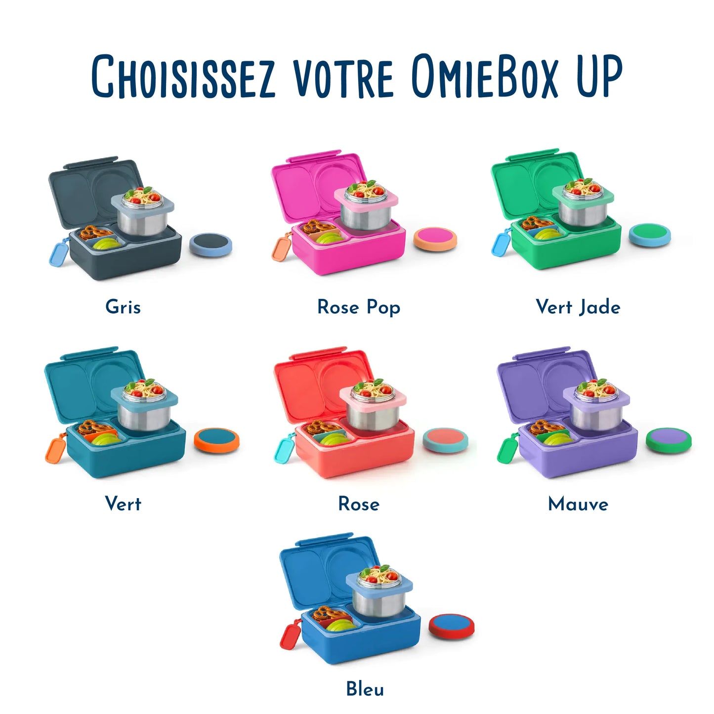 Ensemble OmieBox UP, OmieDip UP et Omie UP Pod