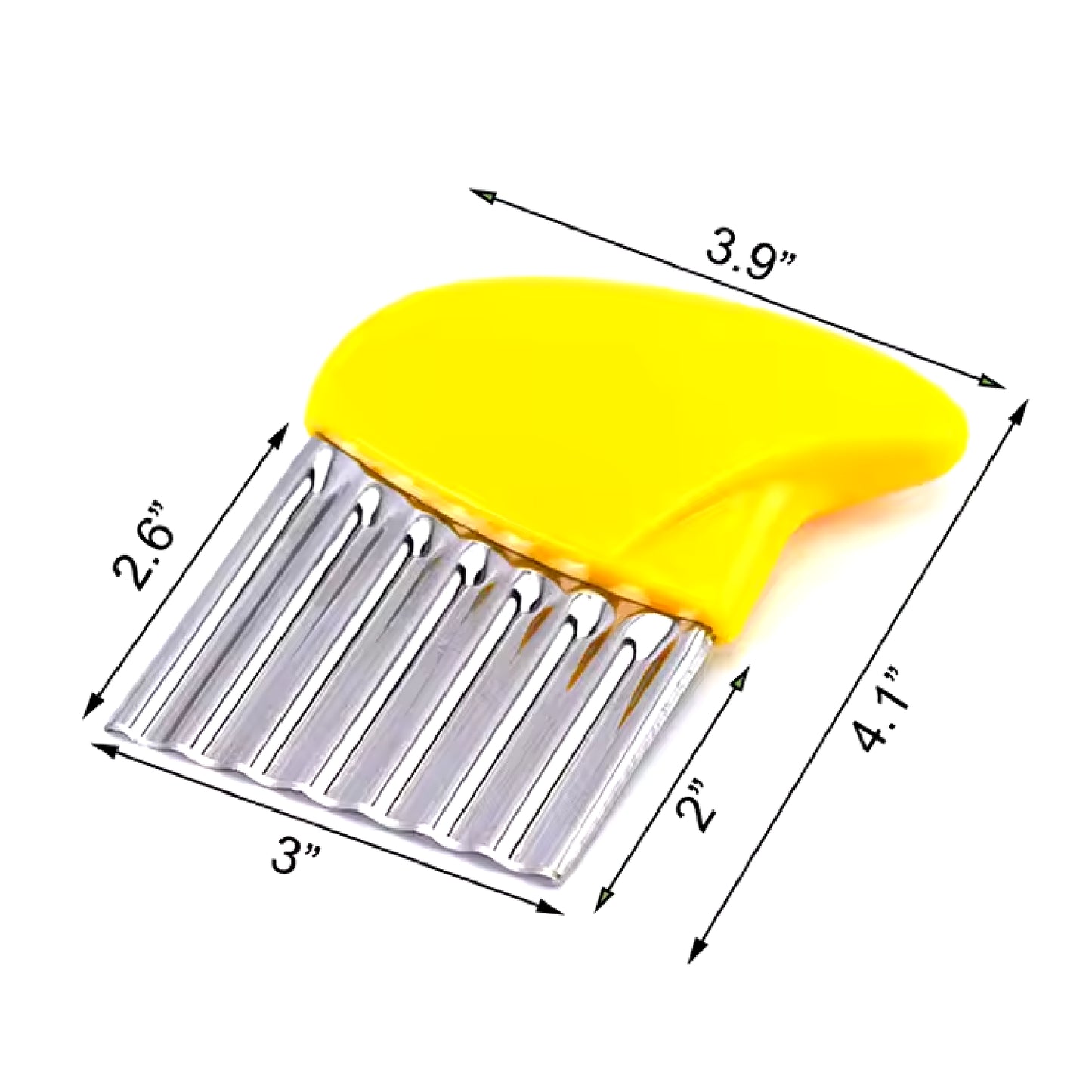 Couteau à lame ondulée