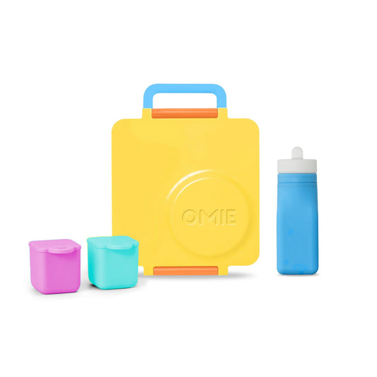Ensemble OmieBox, OmieBottle et OmieDip
