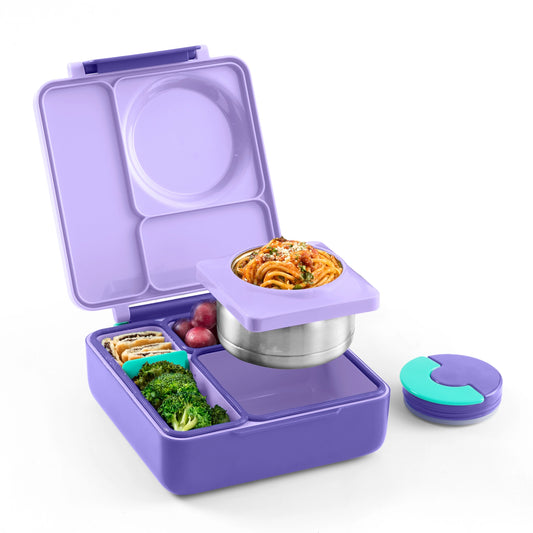 Boite bento OmieBox mauve - Janny's Lunch