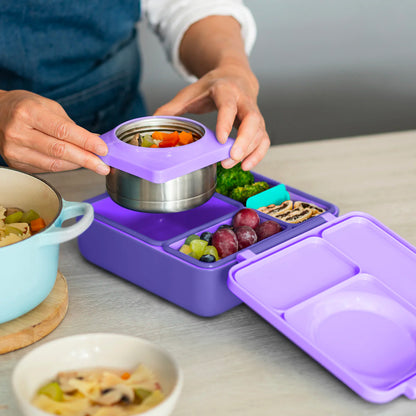 Boite bento OmieBox Mauve - Janny's Lunch