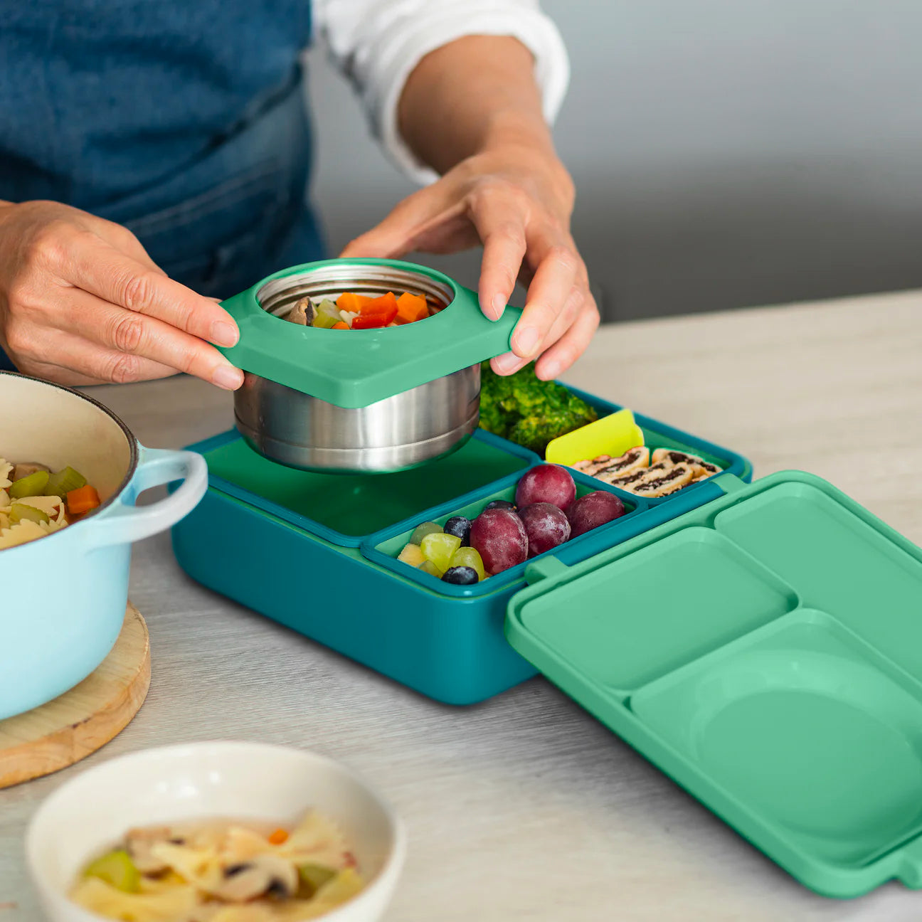 Boite bento OmieBox Verte - Janny's Lunch